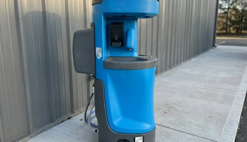 Portable Urinal Station event setup in San Antonio, TX