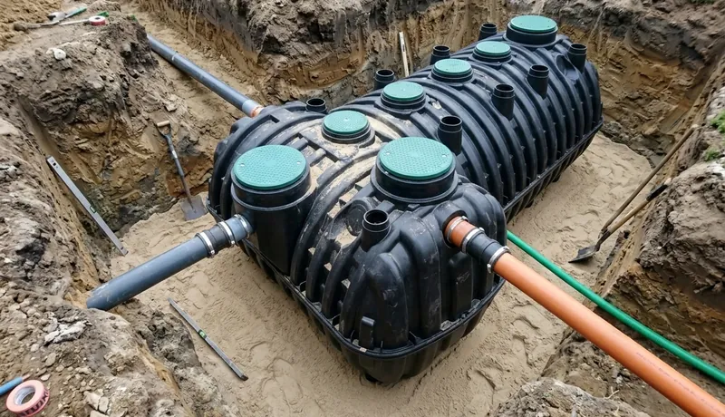 Holding Tank delivery to site in San Antonio, TX