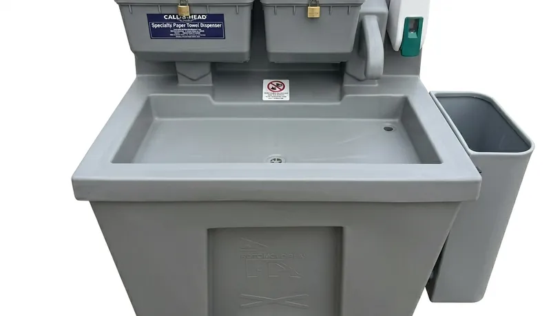 Portable Sink Station clean interior in San Antonio, TX