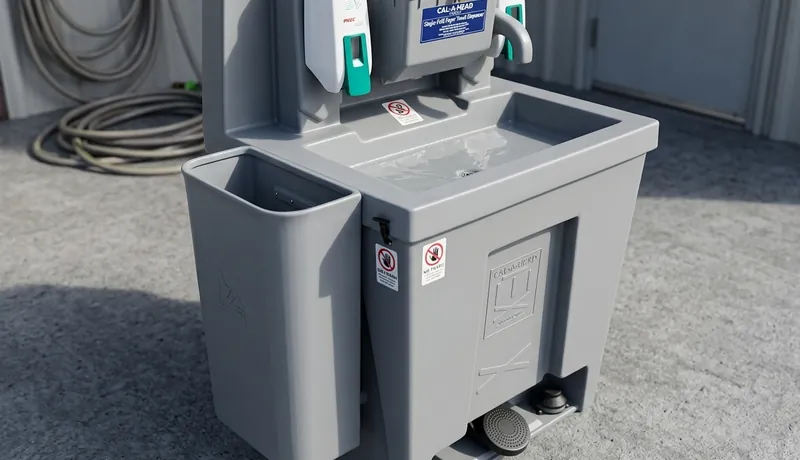 Portable Sink Station delivery to site in San Antonio, TX