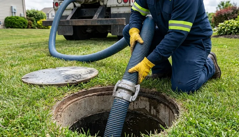 Septic Pumping Service delivery to site in San Antonio, TX