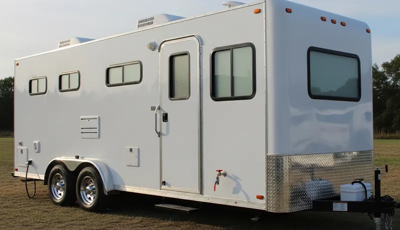 Shower Trailer rental unit in San Antonio, TX