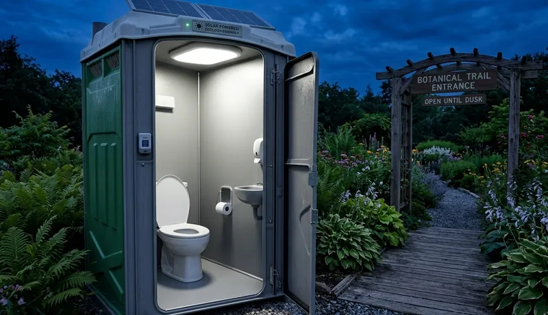 Solar-Powered Porta Potty