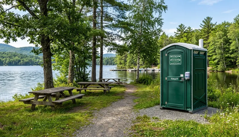 Standard Porta Potty event setup in San Antonio, TX